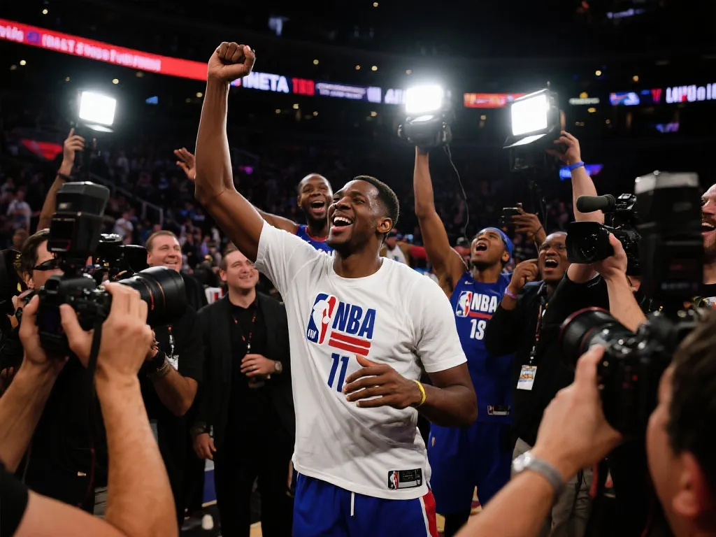 NBA总决赛媒体现场